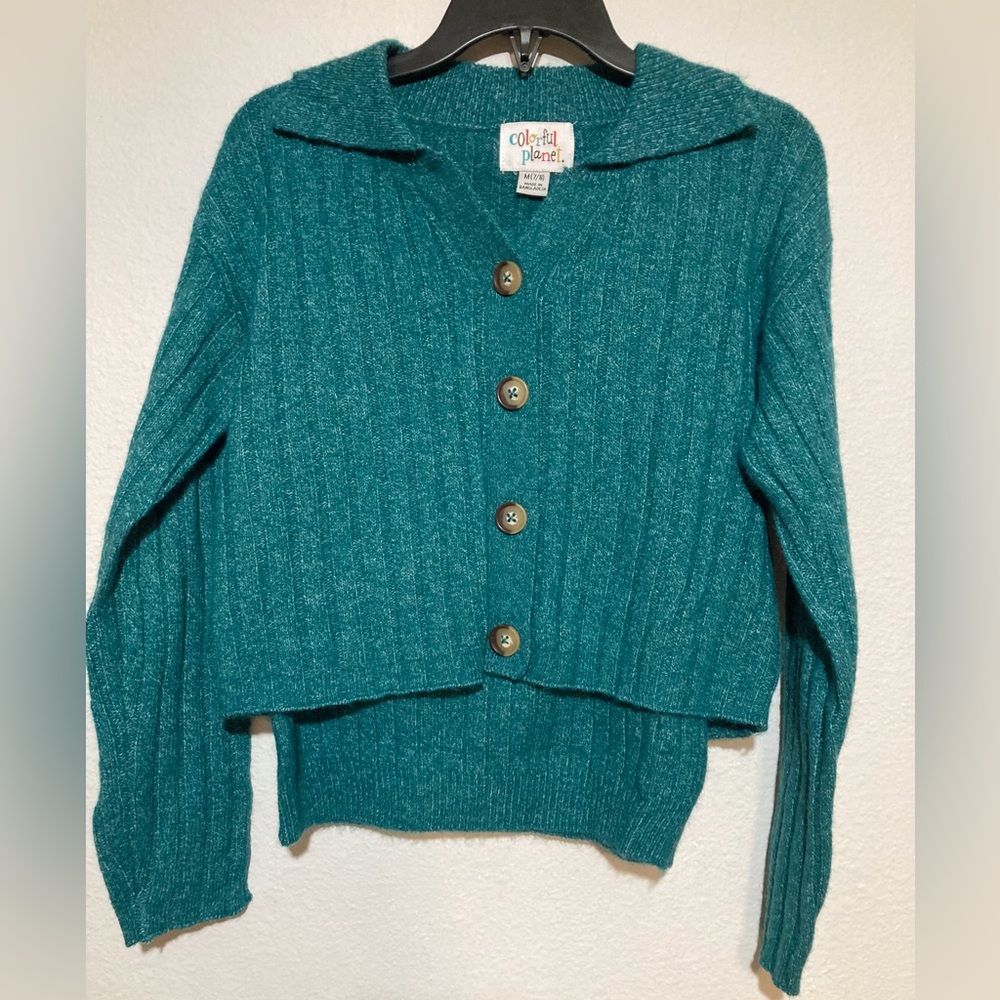 Cardigan and tank set. Girls 7/8.
